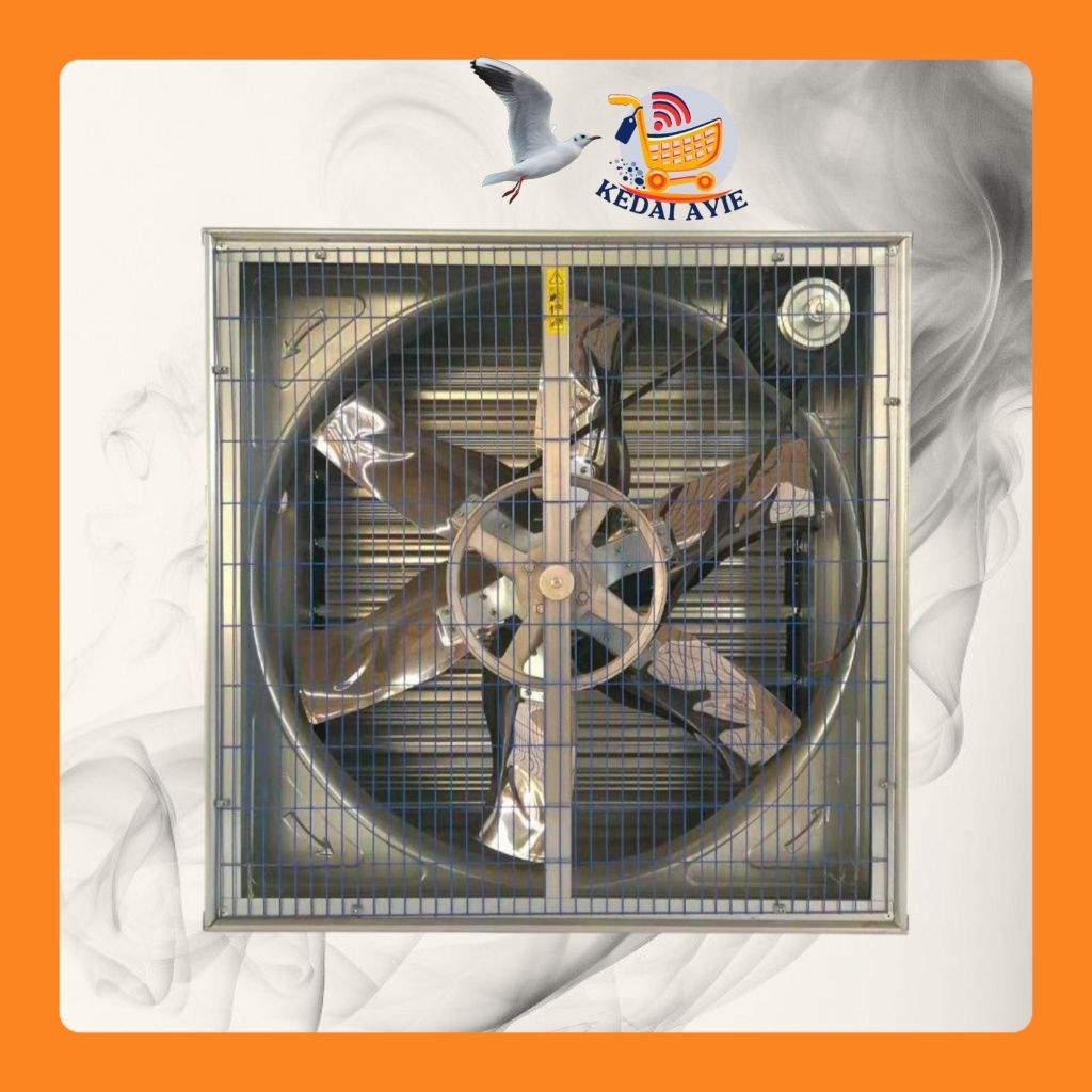 Box fan blower low noise "44 inch /kipas kandang ayam /kipas gedung /blower box gedung / box fan low