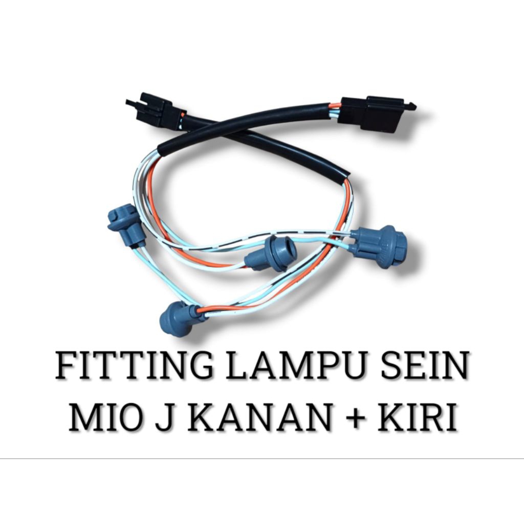 HJM-FITTING LAMPU SEIN SENJA YAMAHA MIO J KANAN DAN KIRI (SET) FITTING LAMPU SEN DEPAN ASSY