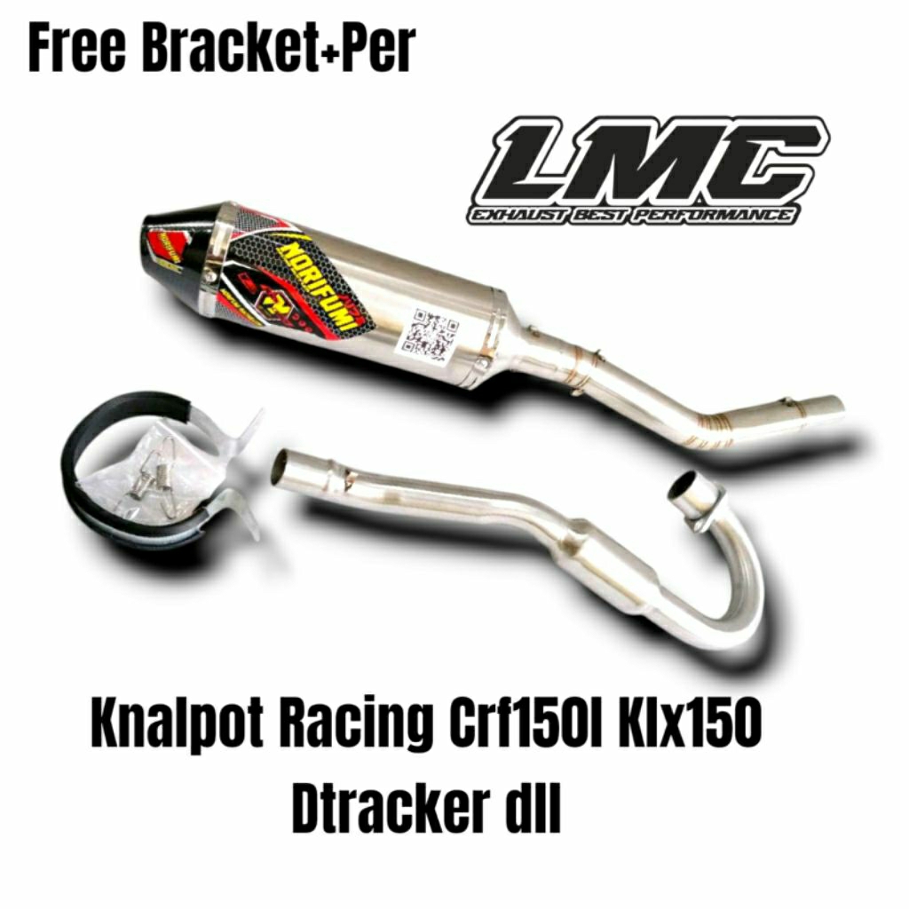 knalpot racing kompetisi/knalpot standar knalpot klx 150 crf 150l dtracker viarcx