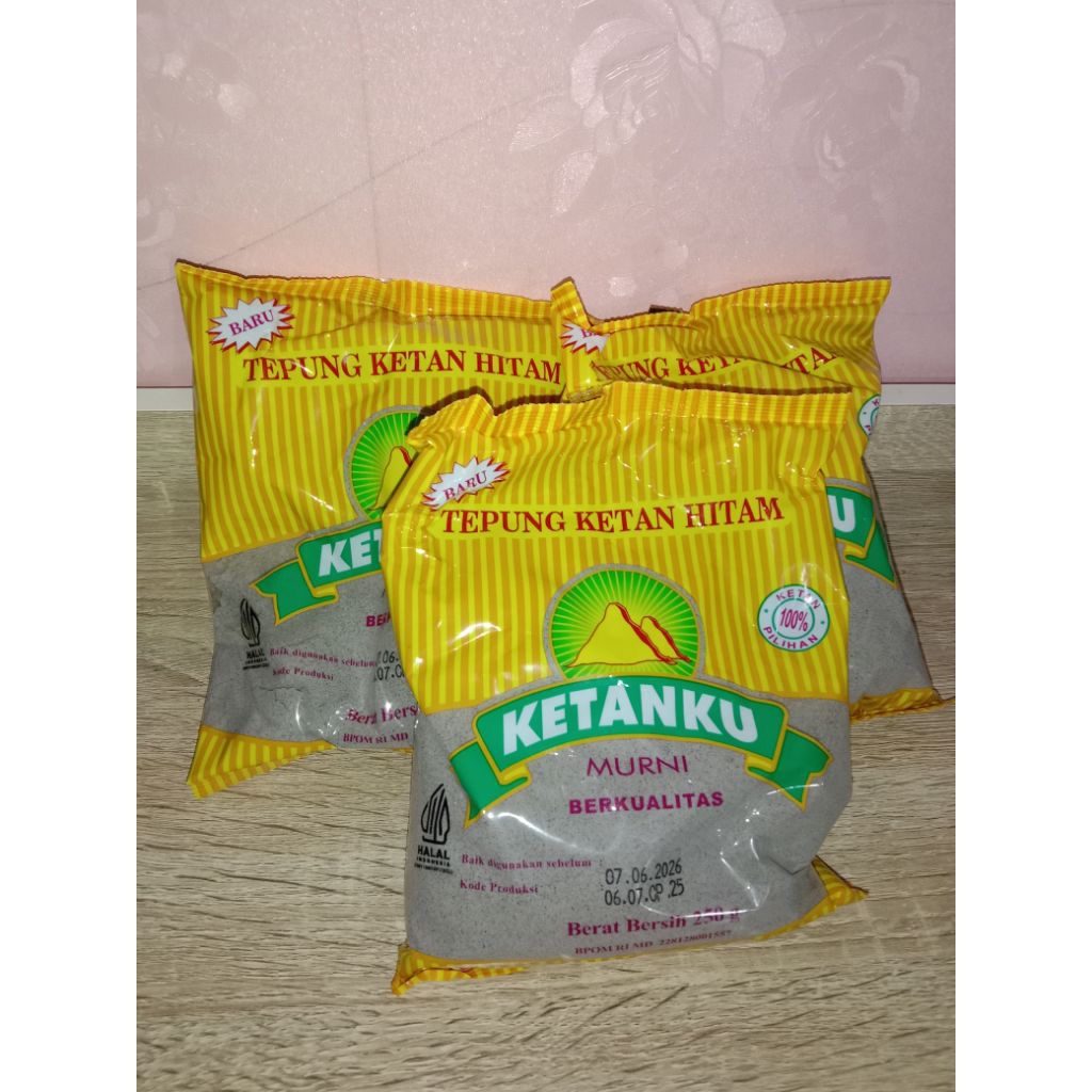 

Tepung ketan Hitam merk Ketanku