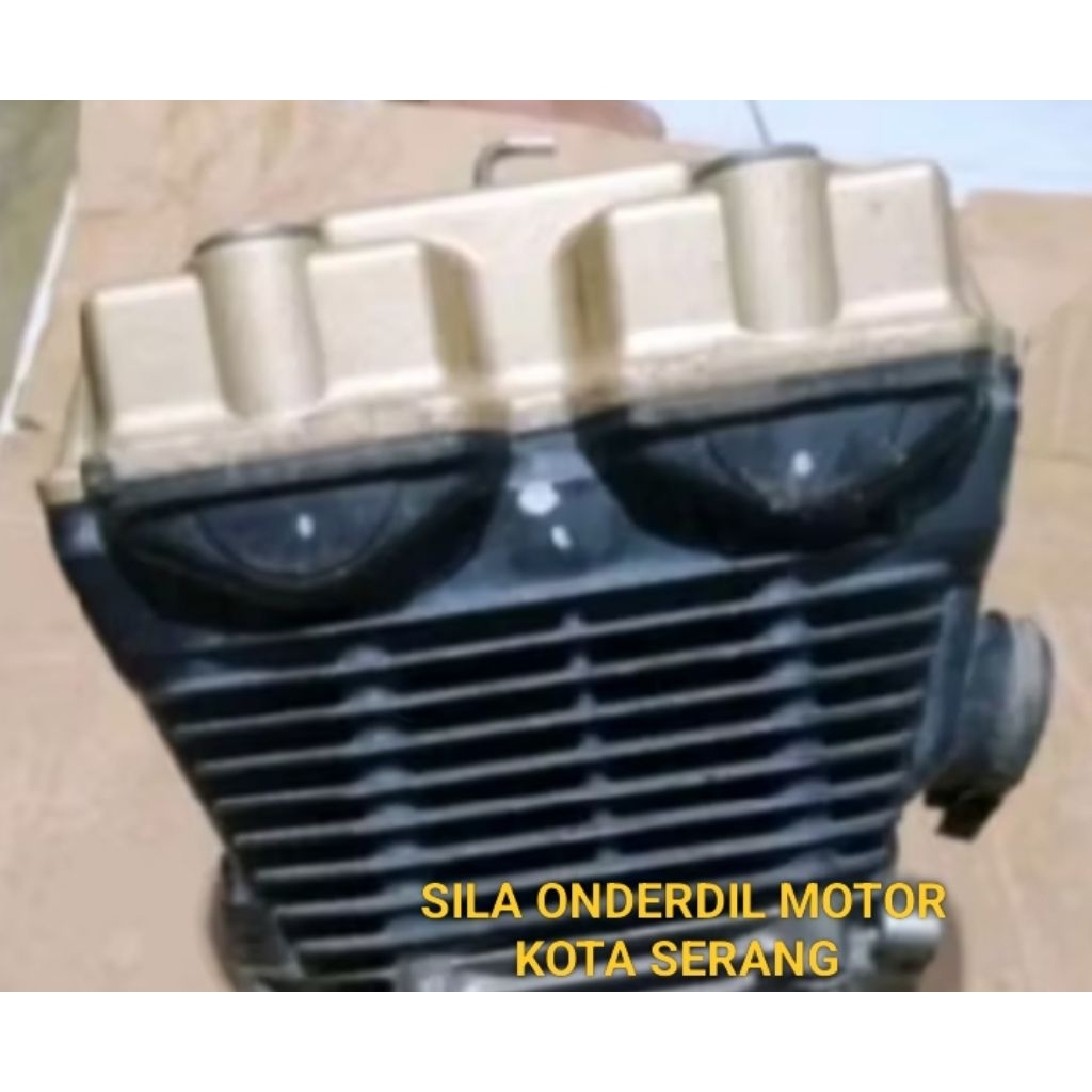 BLOK HEAD BLOCK HEAD SILINDER HEAD SUZUKI SATRIA FU 150 KARBU ORIGINAL ORI CABUTAN FULL SET