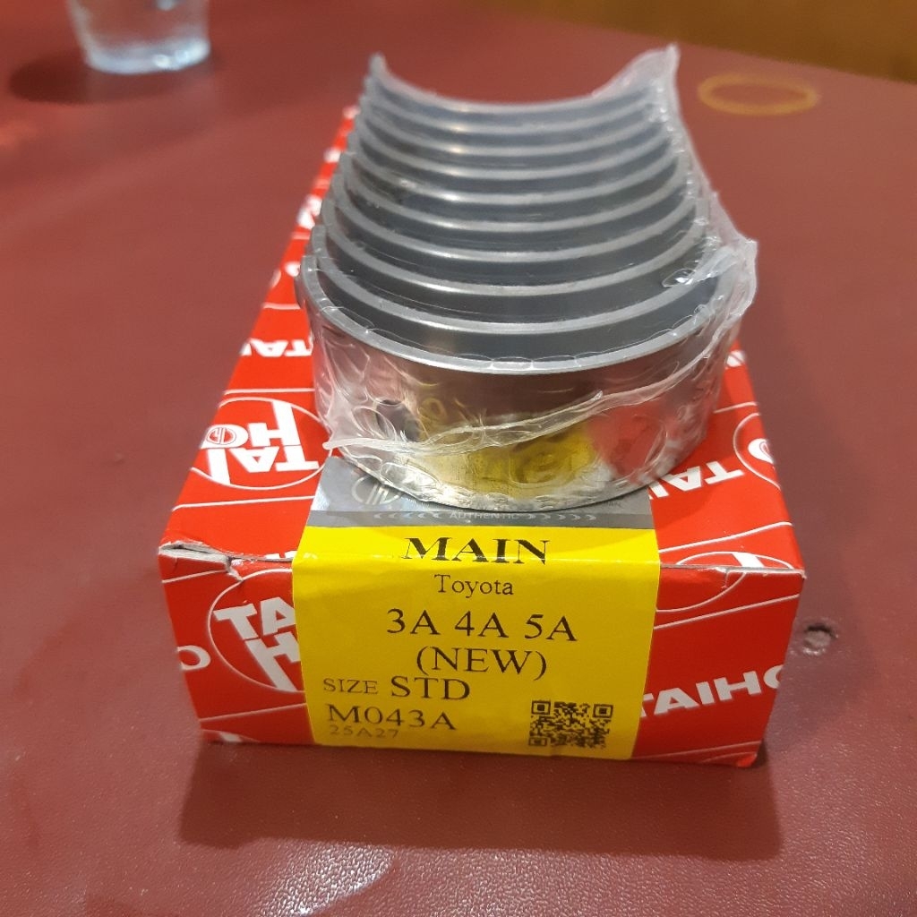 METAL DUDUK MAIN BEARING TOYOTA COROLLA GREAT COROLLA TWINCAM 1.6 - STD