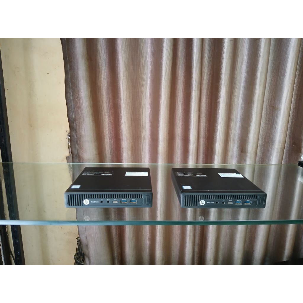 cpu only mini pc HP core i5 6600t gen6 ram 8gb hdd 500gb wifi inlcude adapter