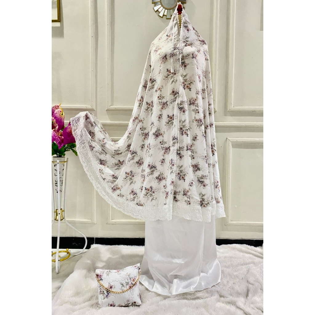 Mukena armany silk premium dewasa 2 in 1 || mukena silk premium