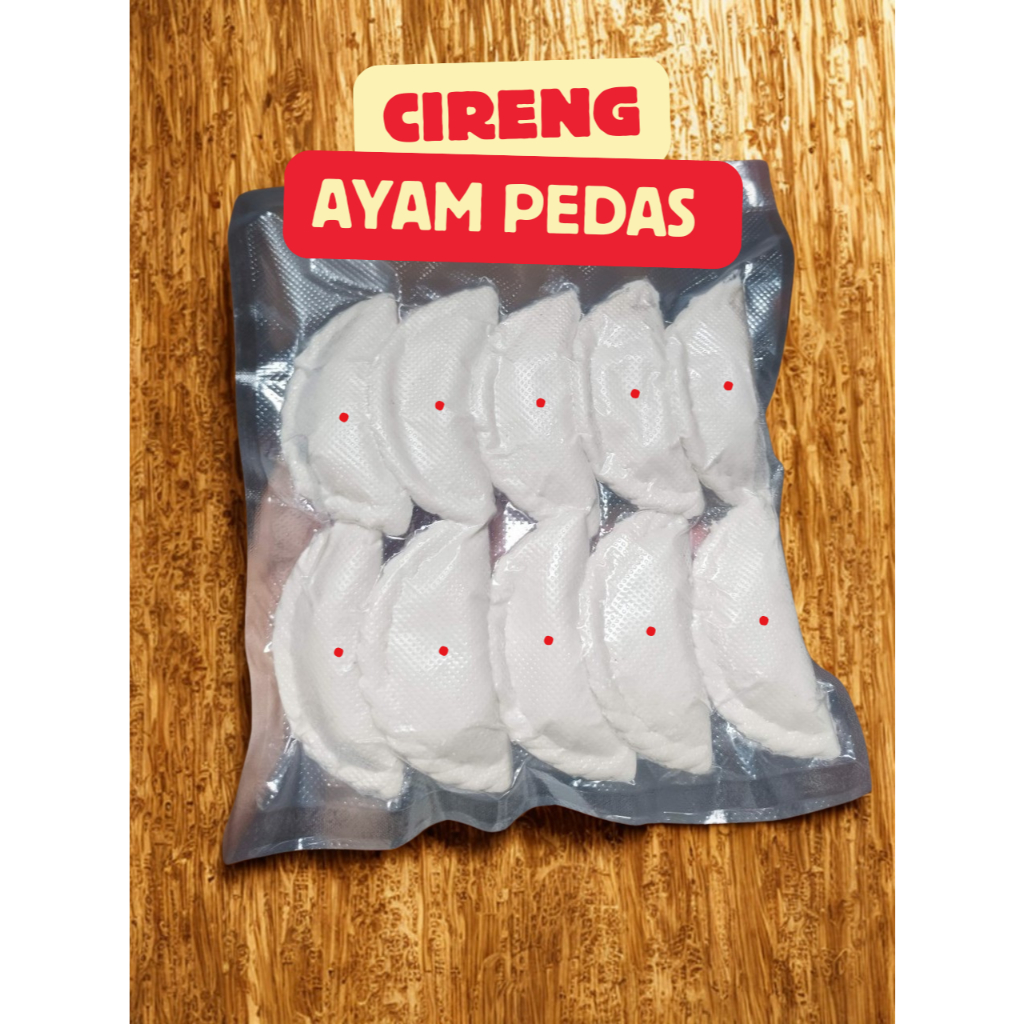 

Cireng Isi 10 Ayam Pedas