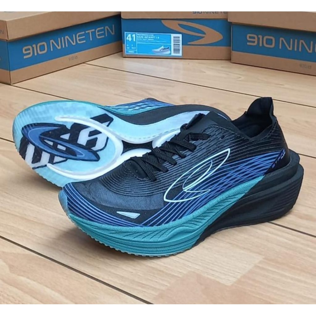 910 Haze FlowHitam / Hijau / Biru