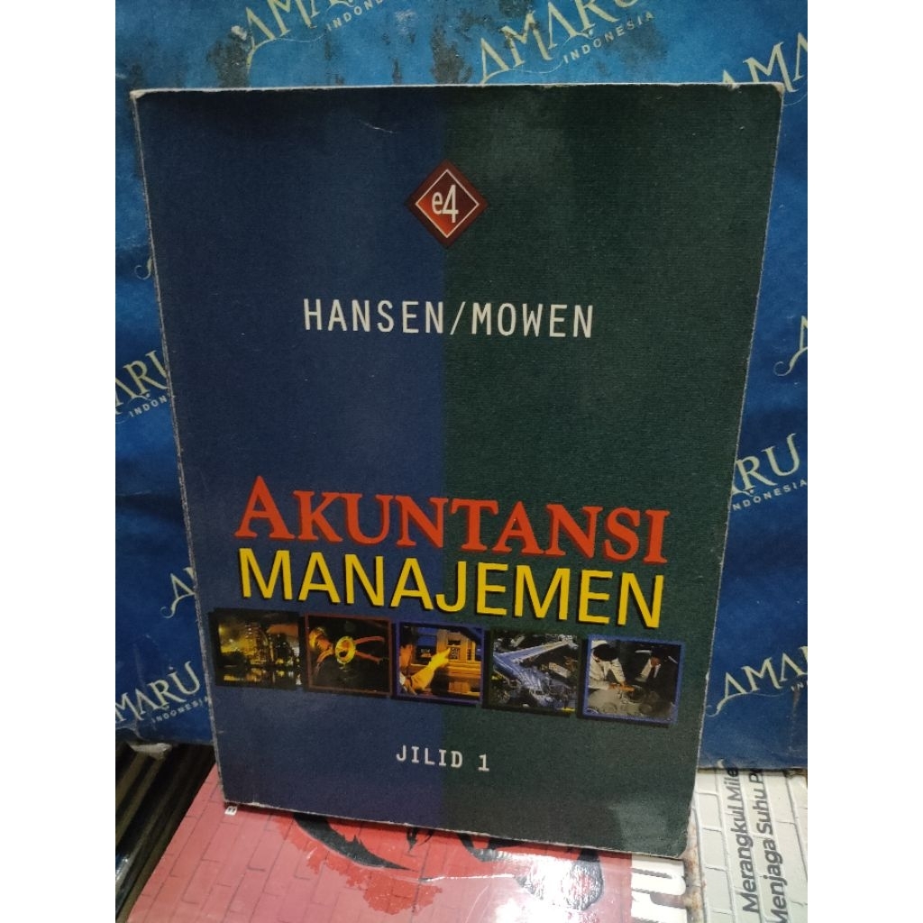 ORIGINAL BUKU AKUNTANSI MANAJEMEN JILID 1 HANSEN MOWEN