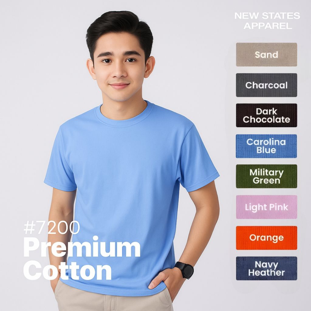 Kaos NSA PREMIUM COTTON 2700 katun 24s pria wanita