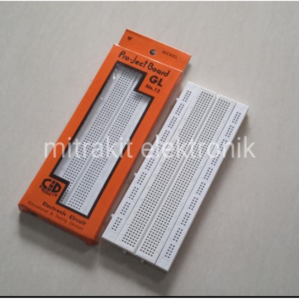 

Project board Papan percobaan rangkaian elektronika