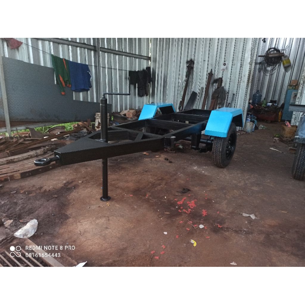 sasis/roda/kreta/troli/anhang/trailer genset Isuzu 30 kva