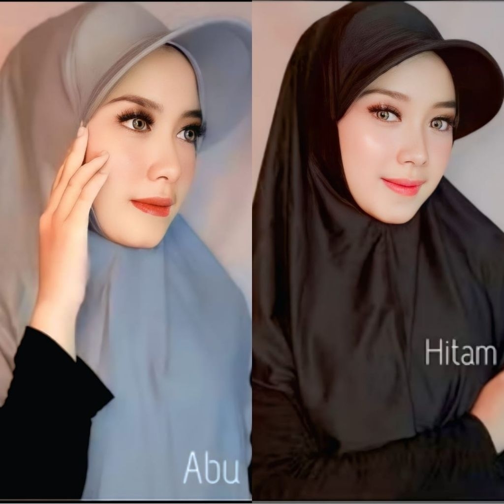 Hijab Sport Topi, Hijab Olahraga Anti panas Size L Ukuran 70x85 ,Baju olahraga muslim Wanita