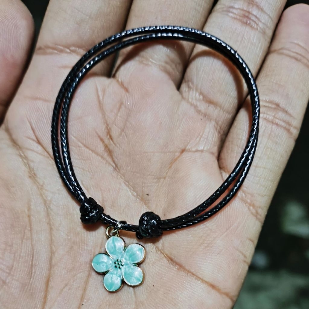 Gelang karakter bunga/ 3 Gelang Persahabatan bunga