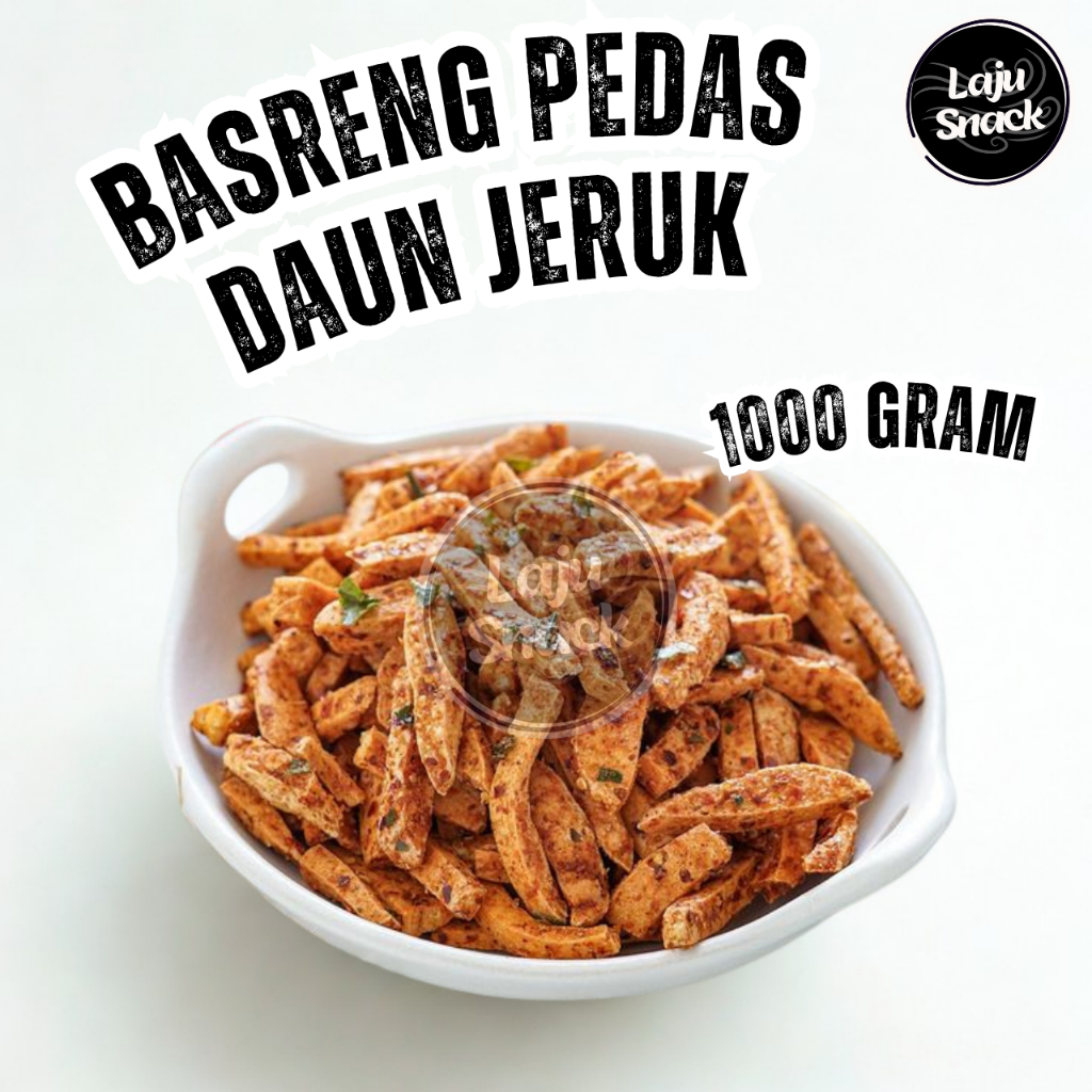 

1Kg Stik Basreng Pedas Daun Jeruk