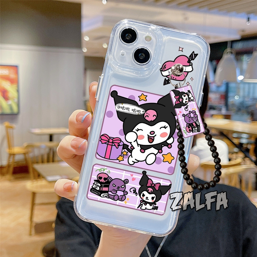 Case Tali Kuromi For Oppo A6 PRO A5i A5X A5 PRO A3 PRO A3X A60 A18 A38 A78 A77s A17 A16 A15 A12 A15s