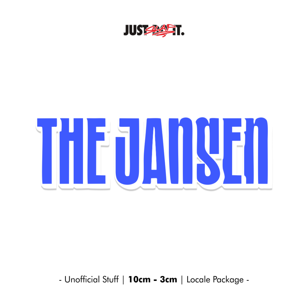 

Sticker Local Band Bootleg The Jansen - Vinyl Anti Air | Stiker Band Lokal Aesthetic Laptop HP Motor