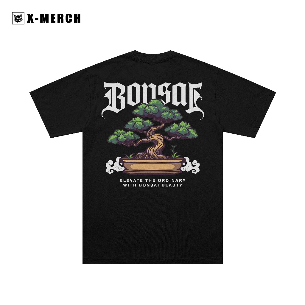 X-MERCH - Kaos Distro Pria Hobby Bonsai