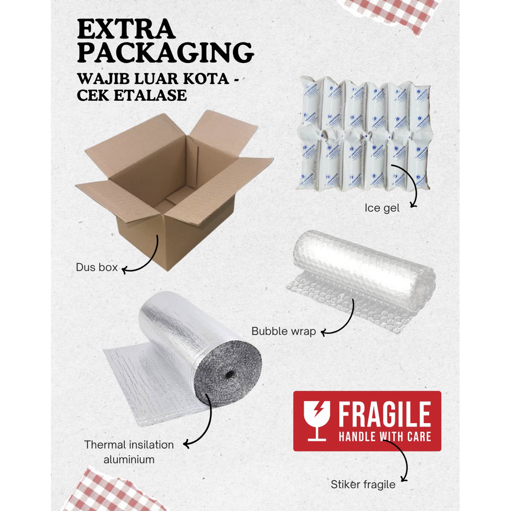 

Extra Packaging - WAJIB