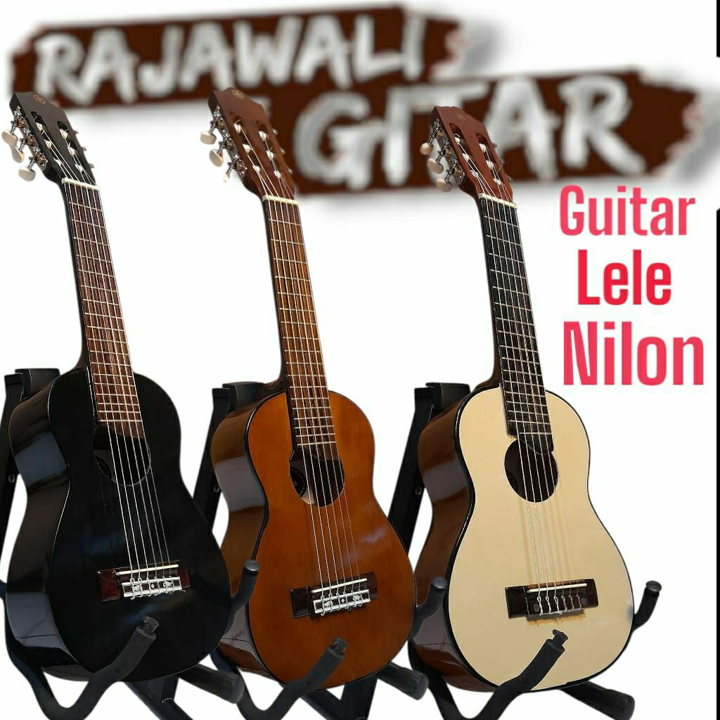 Gitar akustik kecil/mini alias GITAR LELE (nilon)