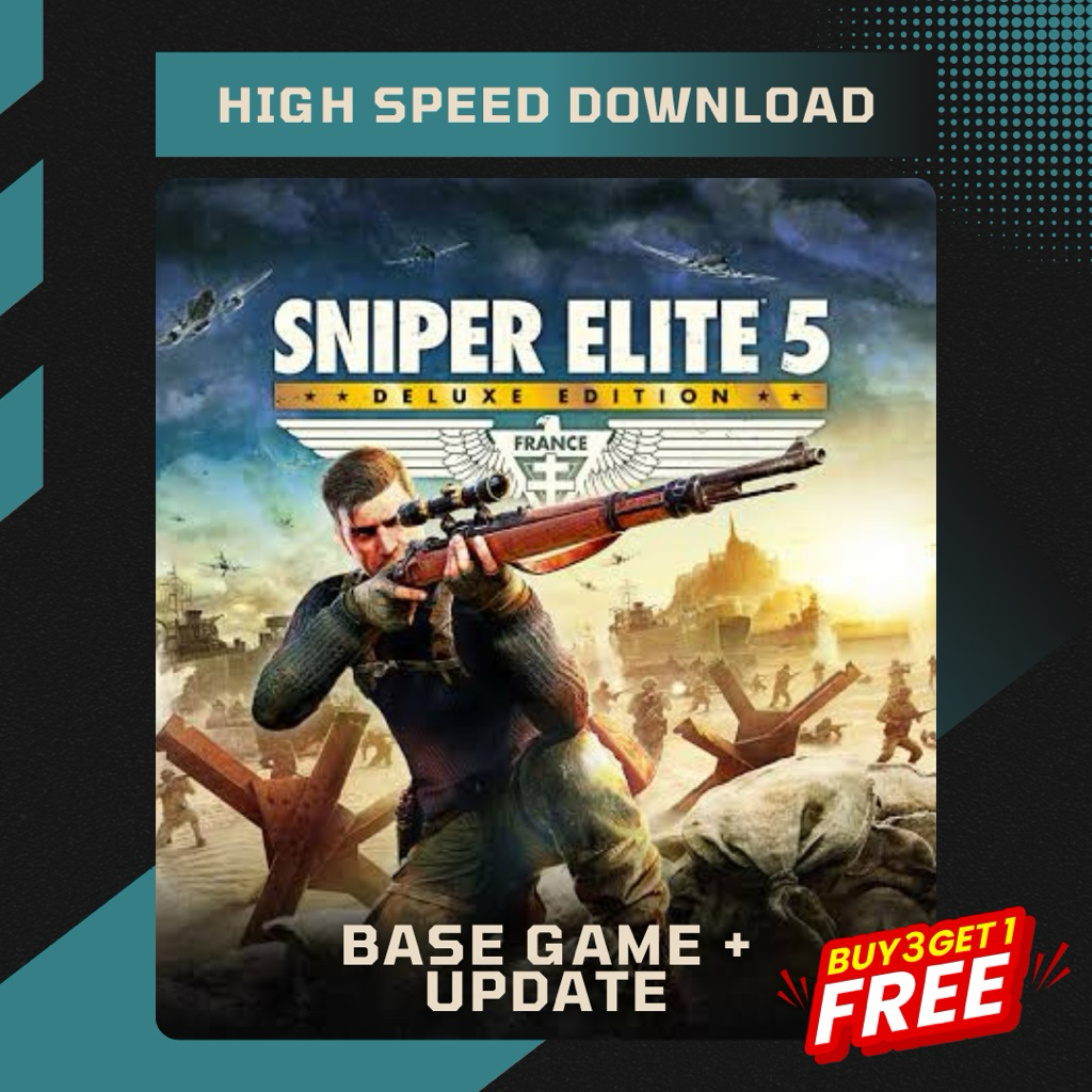 Sniper Elite 5 – Game PS4 HEN Digital (Format PKG) | Full Version