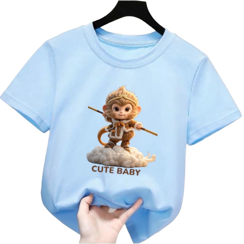 Baju Kaos Unisex Anomali Wukong / Baju Anak Kecil / Termurah /Baju Viral