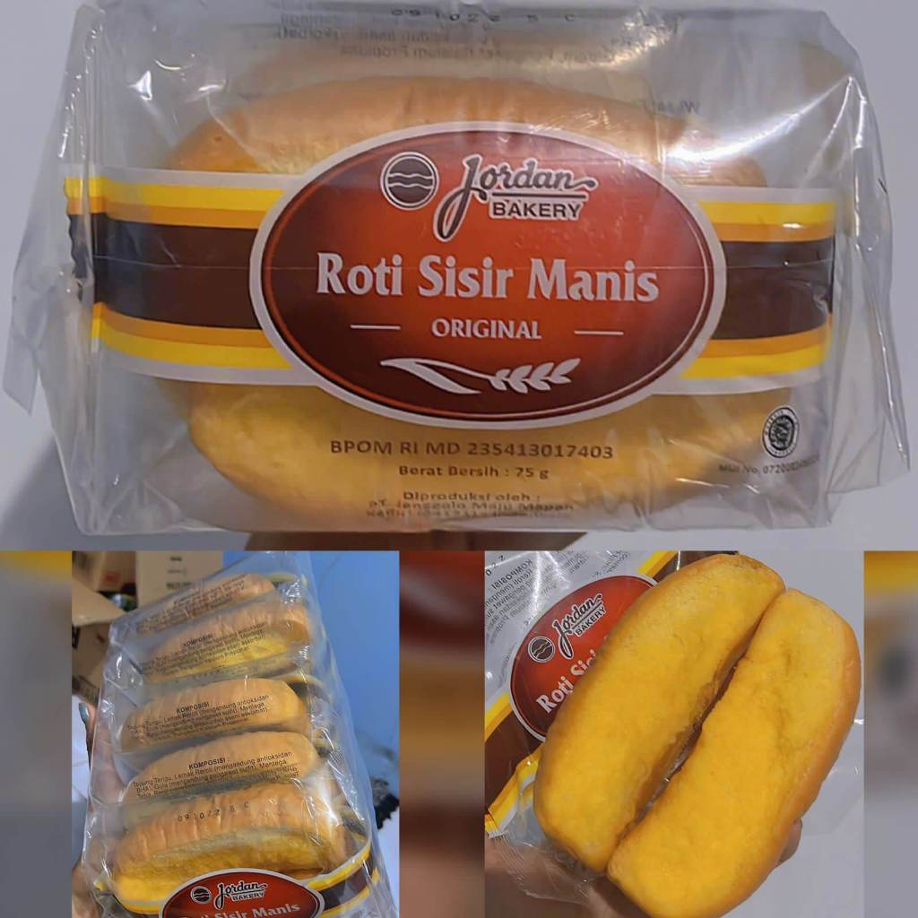 

ROTI SISIR JORDAN BAKERY ISI 5 PCS
