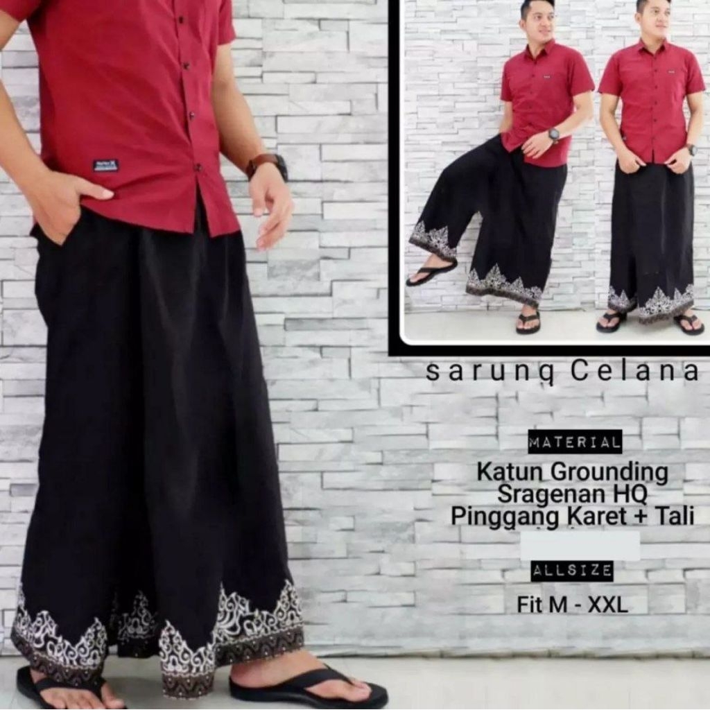 CELANA SARUNG BATIK SOLO TUMPAL ABU / CELANA SARUNG DEWASA / CELANA SARUNG BUDAYA / CELANA SARUNG PR