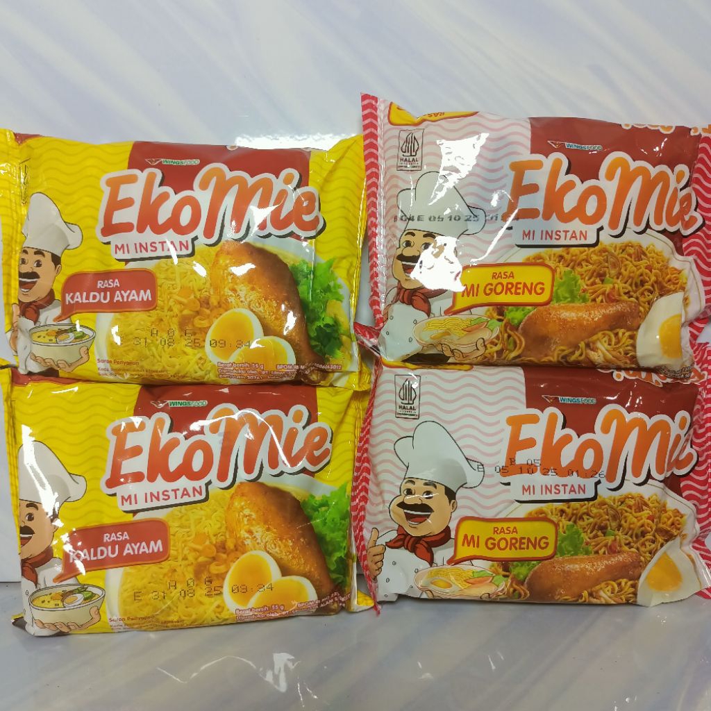 

Mie Instant - Ekomie Goreng / Ekomie Kuah - Mie Murah
