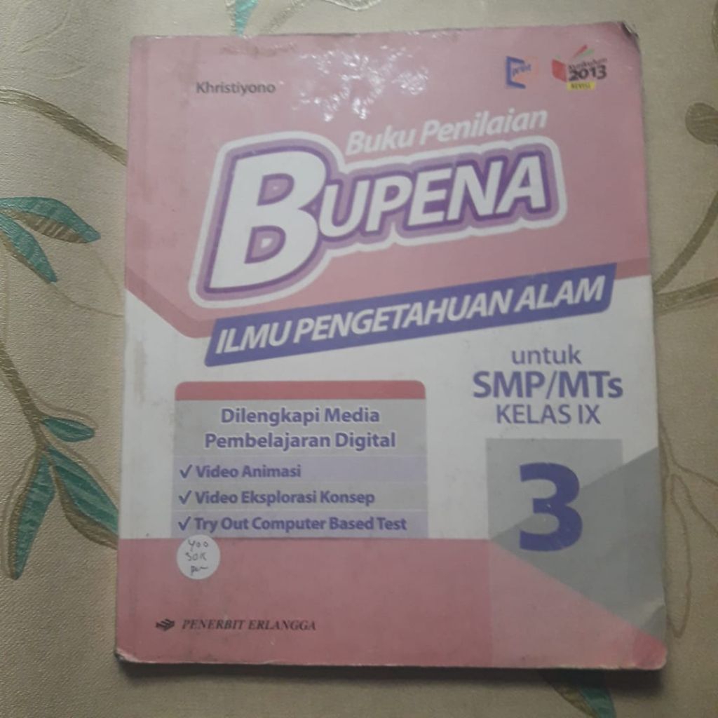 BUPENA - IPA Untuk SMP/MTs Kelas 9