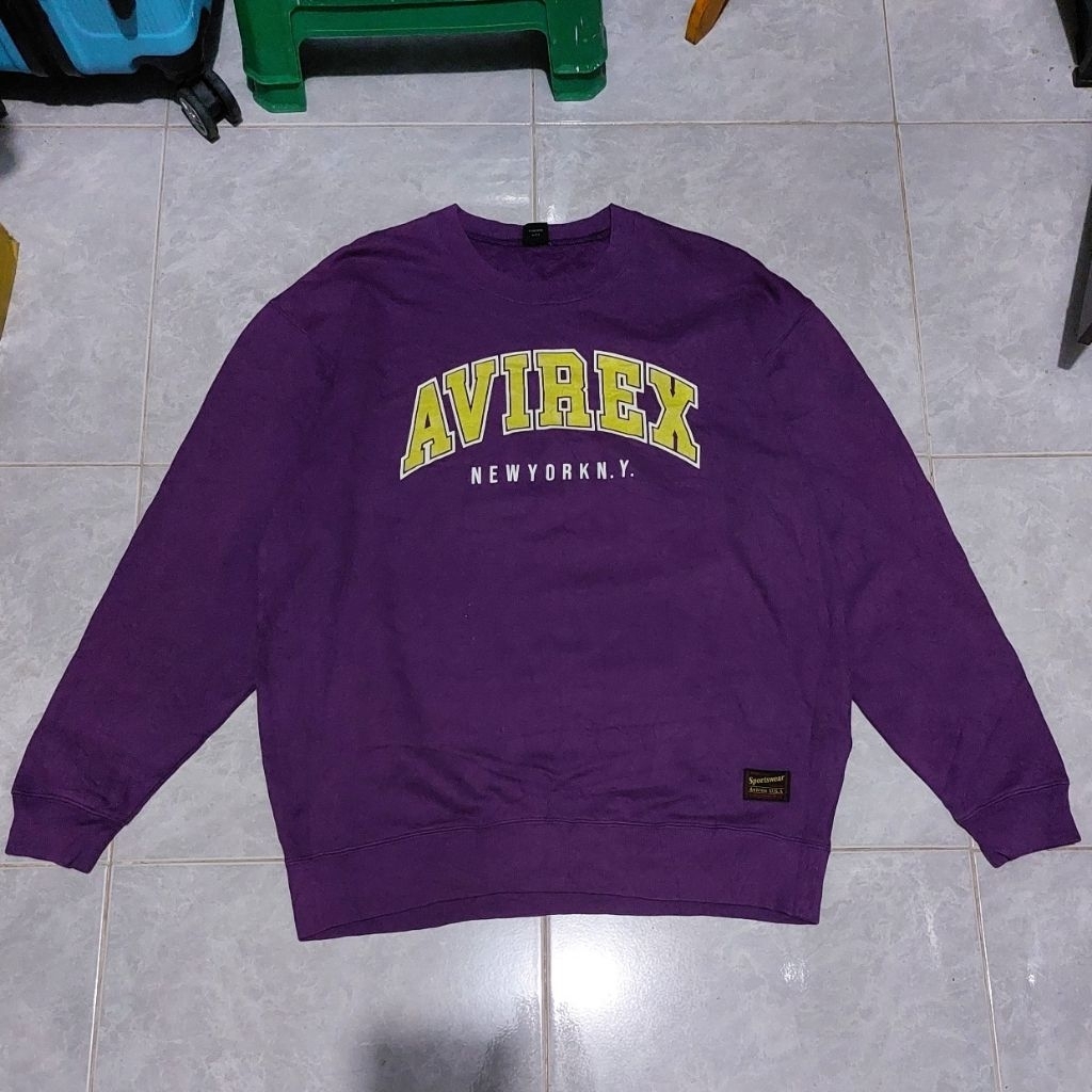 JAKET CREWNECK AVIREX USA