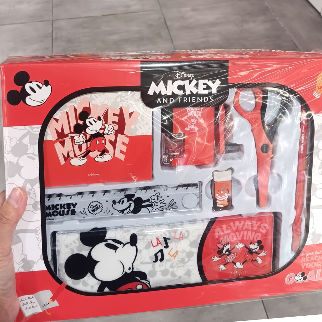 

STATIONERY GIFT BOX SET PERALATAN SEKOLAH MICKEY LOTSO SPIDERMAN TOY STORY