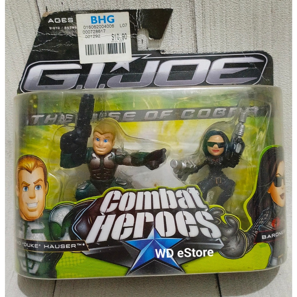 Figure Hasbro GI Joe Rise of Cobra Duke Hauser & Baroness