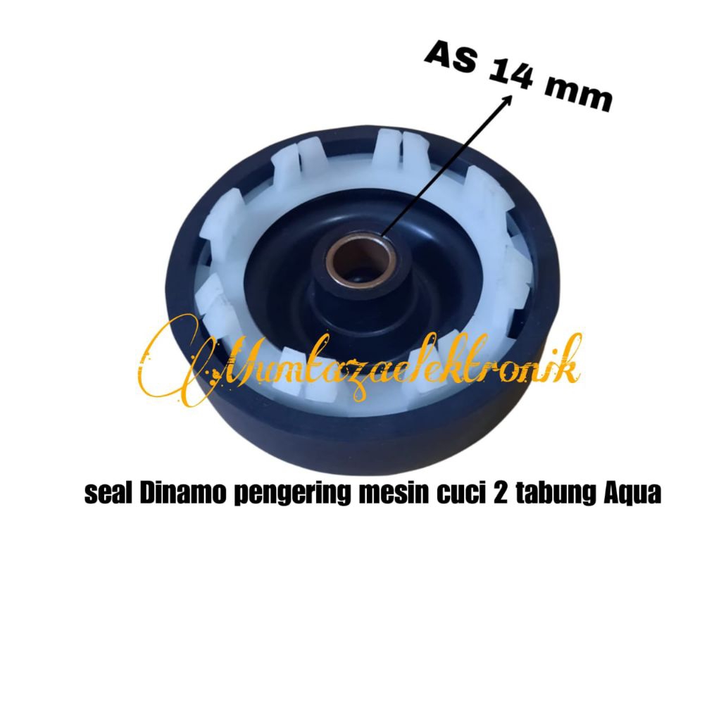 Sil dinamo pengering mesin cuci 2 tabung Sanyo / seal spin mesin cuci 2 tabung Sanyo As 14 / karet p