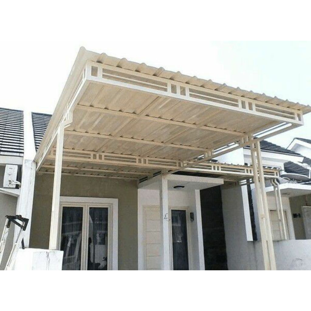 KANOPI RUMAH MINIMALIS ALDEROUN