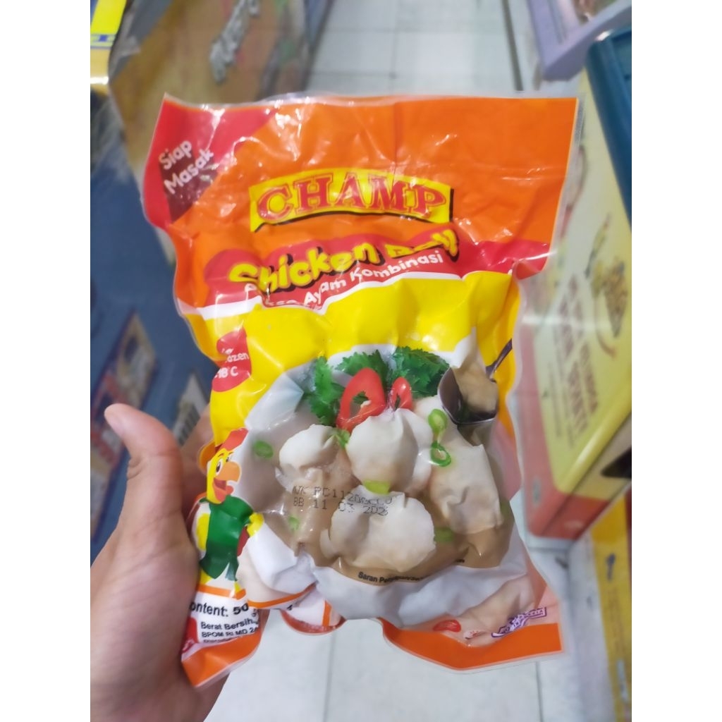 

Cham bakso ayam isi50