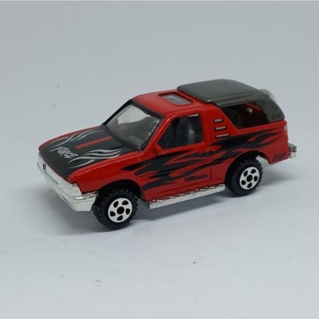 realtoy opel vauxhall frontera sport 2.0i red action city loose diecast (t)
