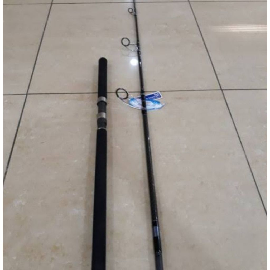 Joran popping P 210cm PE 1-3 marit/ring guide fuji Carbon Sutet asli