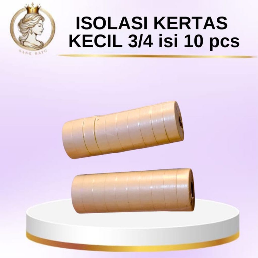 

Isolasi Kertas Kecil 3/4