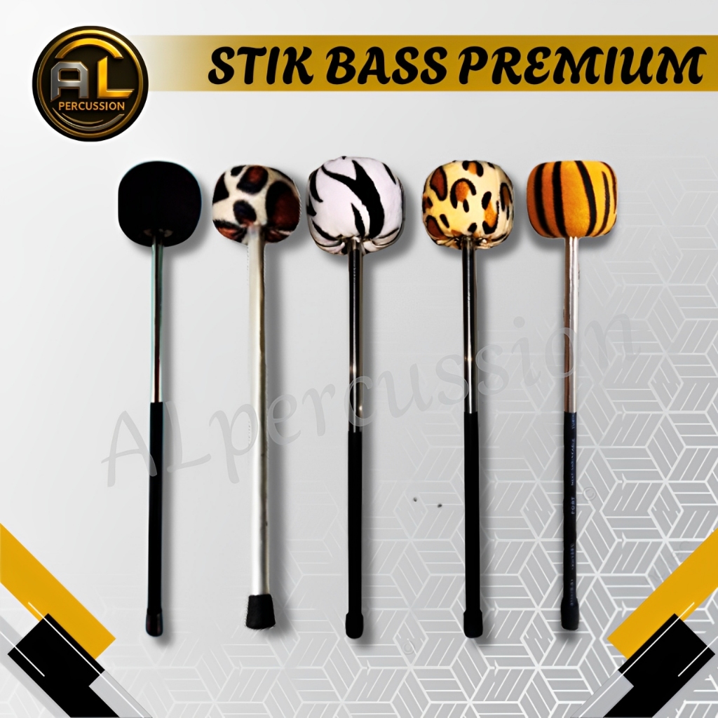 STIK BASS DRUM STENLES STIK BASS HADROH REBANA STICK BASS JIDDOR - ALUMUNIUM, STEINLES TERMURAH ( PE