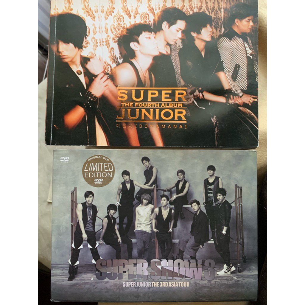 Super Junior Album - Super Show 3 & Super Junior 4th Album Bonamana