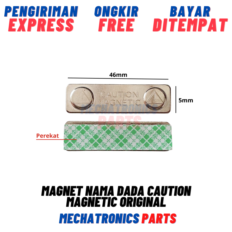

[MGT-9013] MAGNET NAMA DADA CAUTION MAGNETIC ORIGINAL