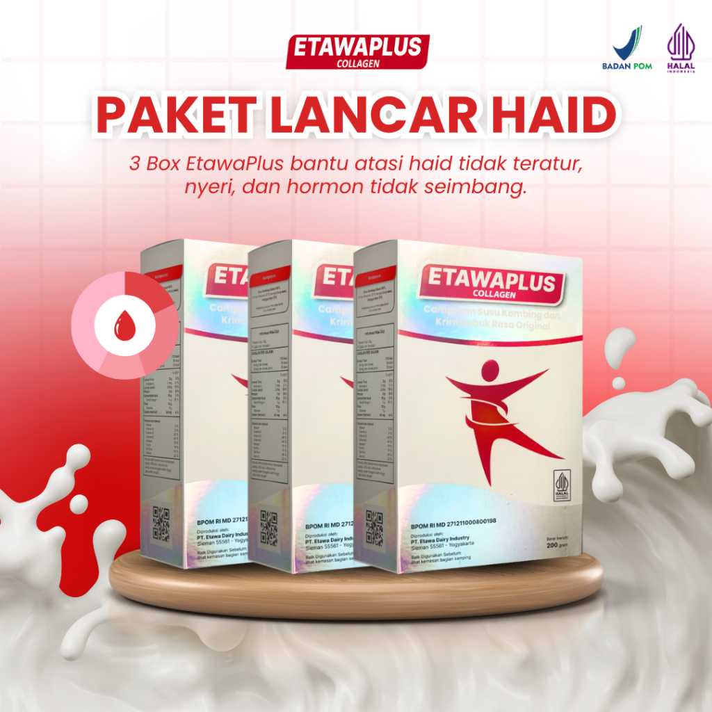 

Lancar Haid - Etawaplus Collagen