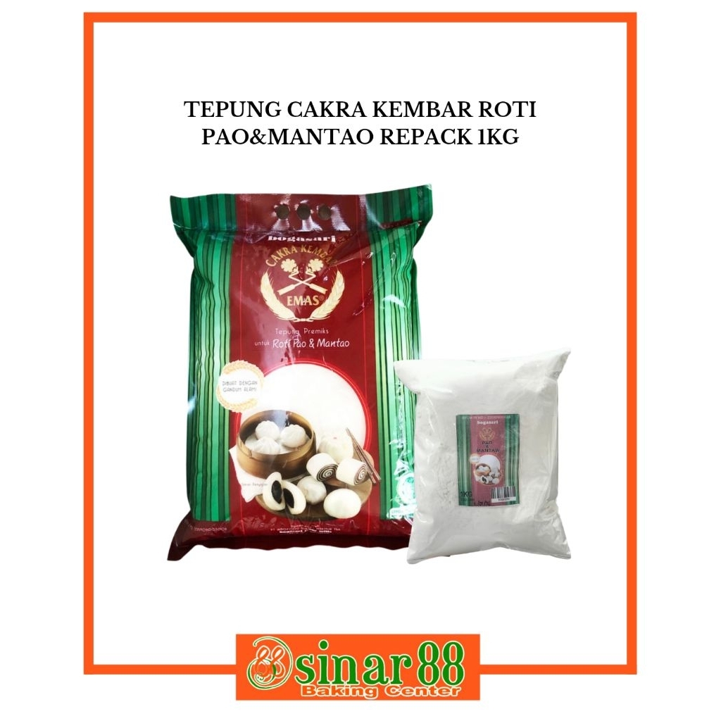 

Tepung Cakra Pao & Mantau 1kg