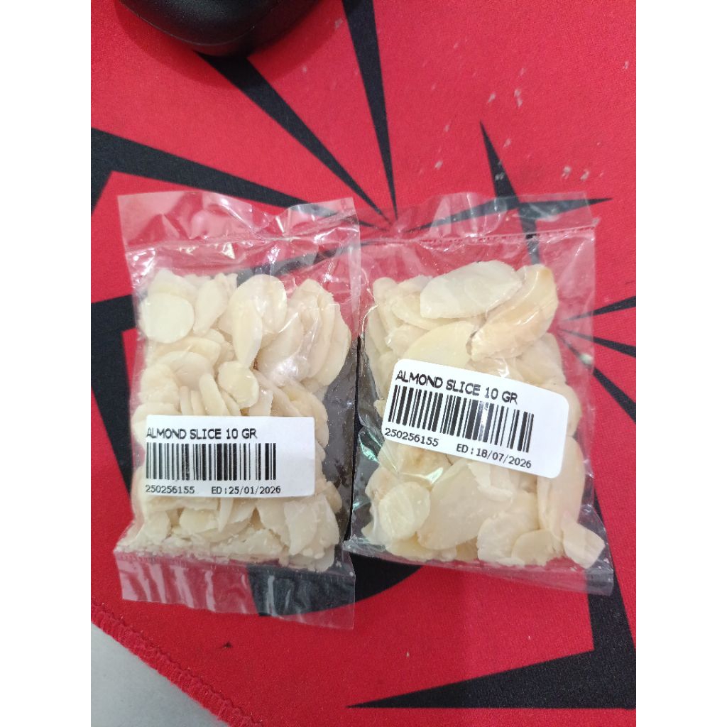 

Almond Slice Almond Potong Iris Tipis 10 Gram