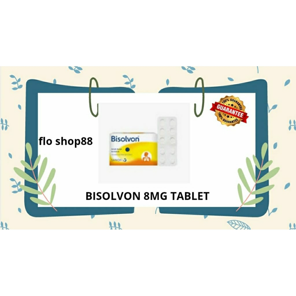 A - BISOLVON 8 MG / BISOLVON TABLET / BISOLVON