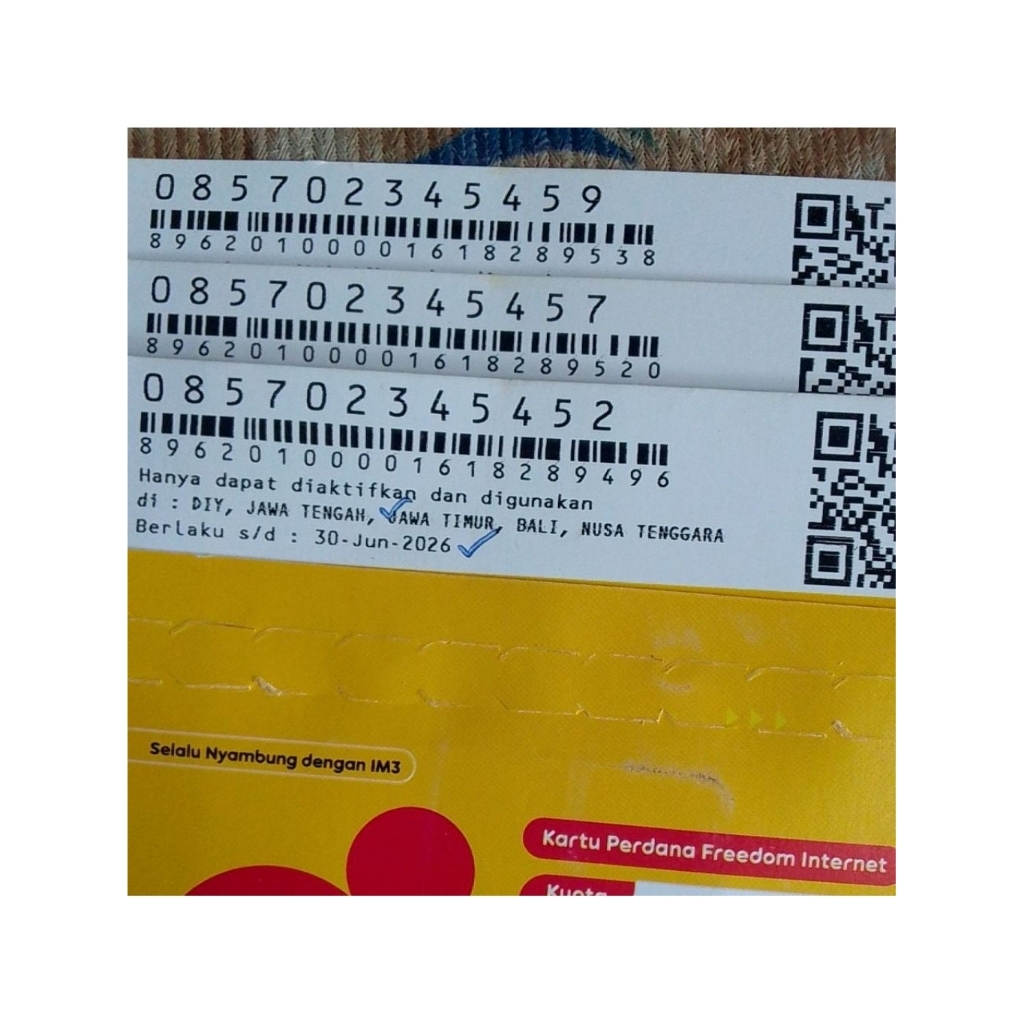 indosat IM3 no cantik murah