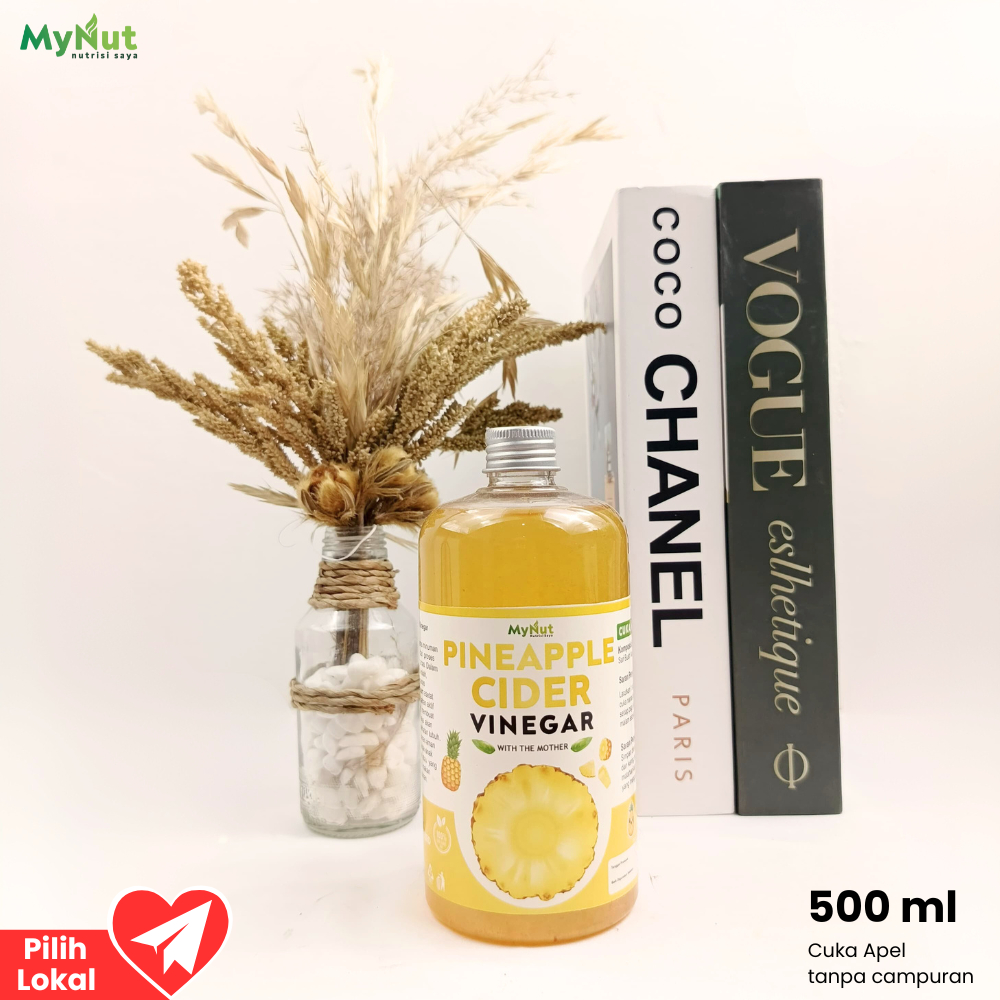 

MYNUT CUKA NANAS 500 ML PINEAPPLE CIDER VINEGAR 100% ASLI PREMIUM QUALITY