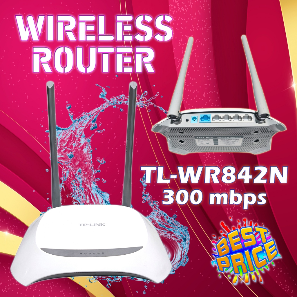 Router Bekas Tp-Link WR842N Wirelles 300Mbps