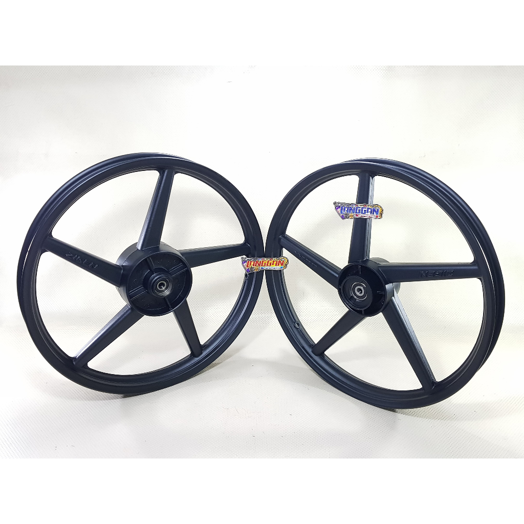 Velg Racing VRossi V Rossi Rossy Zigen GOOSE P5 Satria 2T 2 Tak Belakang Tromol Palang 5