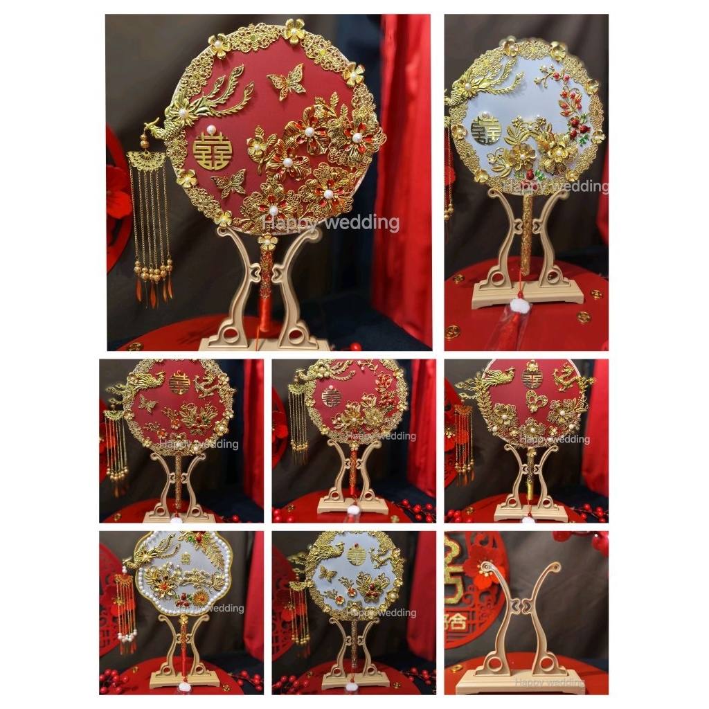 Kipas Tangan Chinese Wedding / Kipas Sangjit