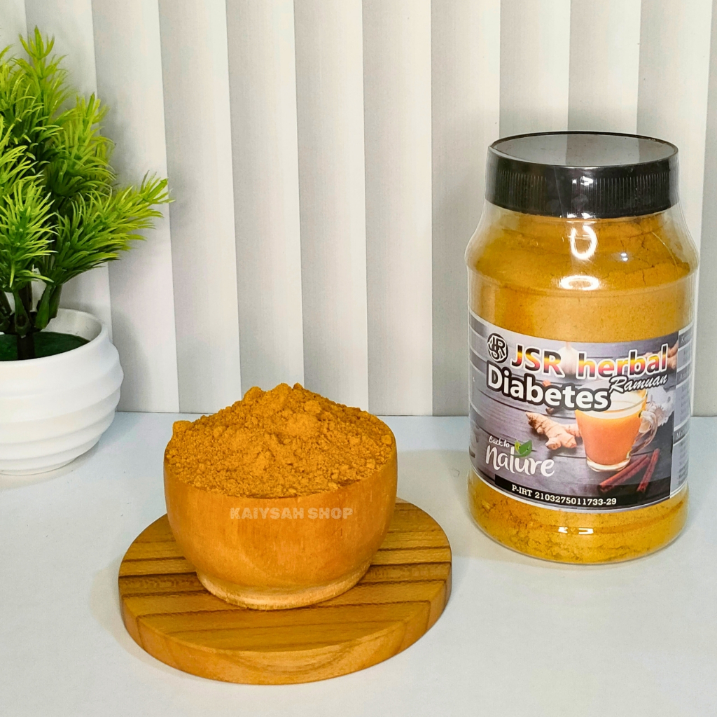 JSR dr Zaidul Akbar Herbal Diabetes Ramuan Nature Bubuk Alami Kontrol Gula Darah Stabil